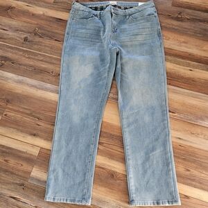 Vintage Light Blue Straight Men's Jeans